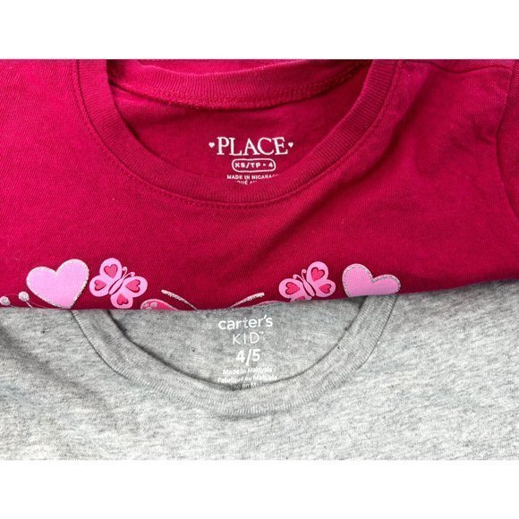 Girl's Clothes - Leggings & Shirts - 2 Outfits - Size 4 - Picture 6 of 7